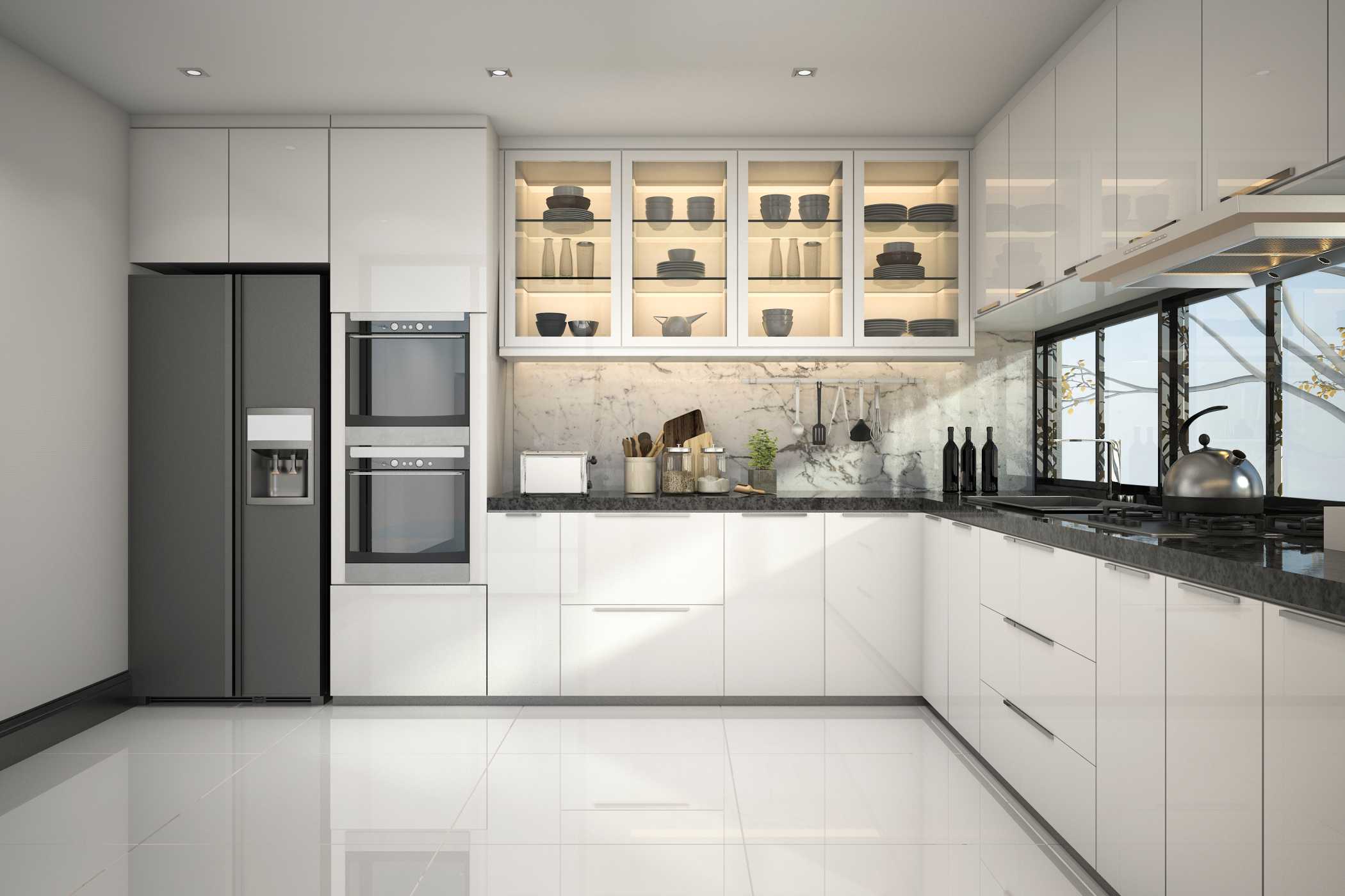 L SHAPED KITCHEN
